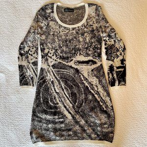 MAXMARA Wool-Cashmere Jackie O Sweater Dress Tunic